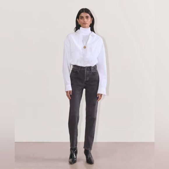 NWT Everlane The ’90s Cheeky® Jean in Washed Black Size 25 Ankle - Picture 15 of 15